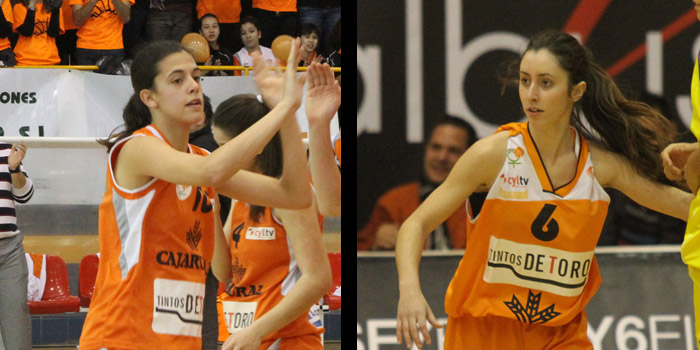Beatriz Redondo y Nuria Mateos.