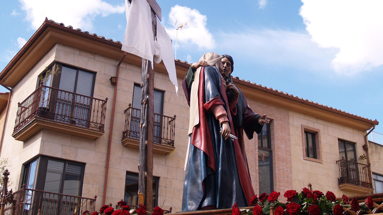 San Juan y la Virgen